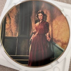 Gone With The Wind “Brave Scarlett” Plate